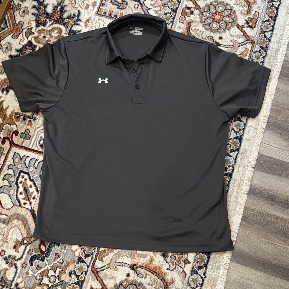 Under Armour Men's Charcoal Polo Shirt